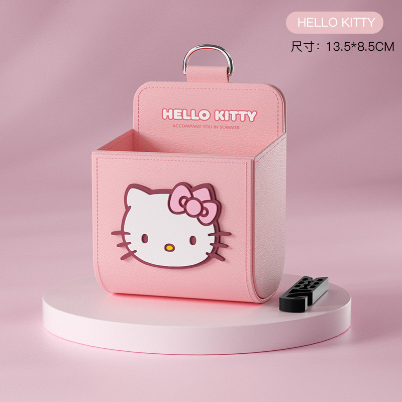 Car Accessories Hanging - Sanrio Kuromi Hello Kitty Kotak Penyimpanan
