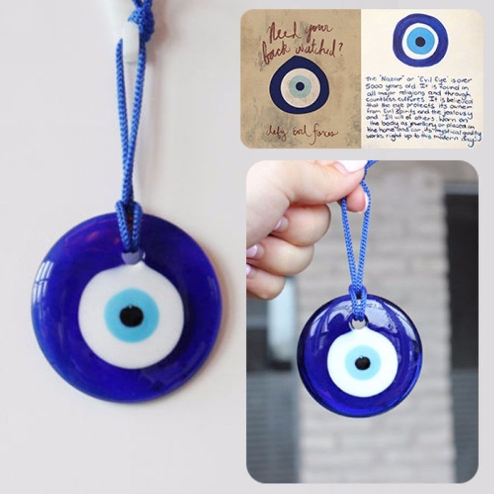 Car Accessories Evil Eye - Jimat mata jahat biru, liontin mobil
