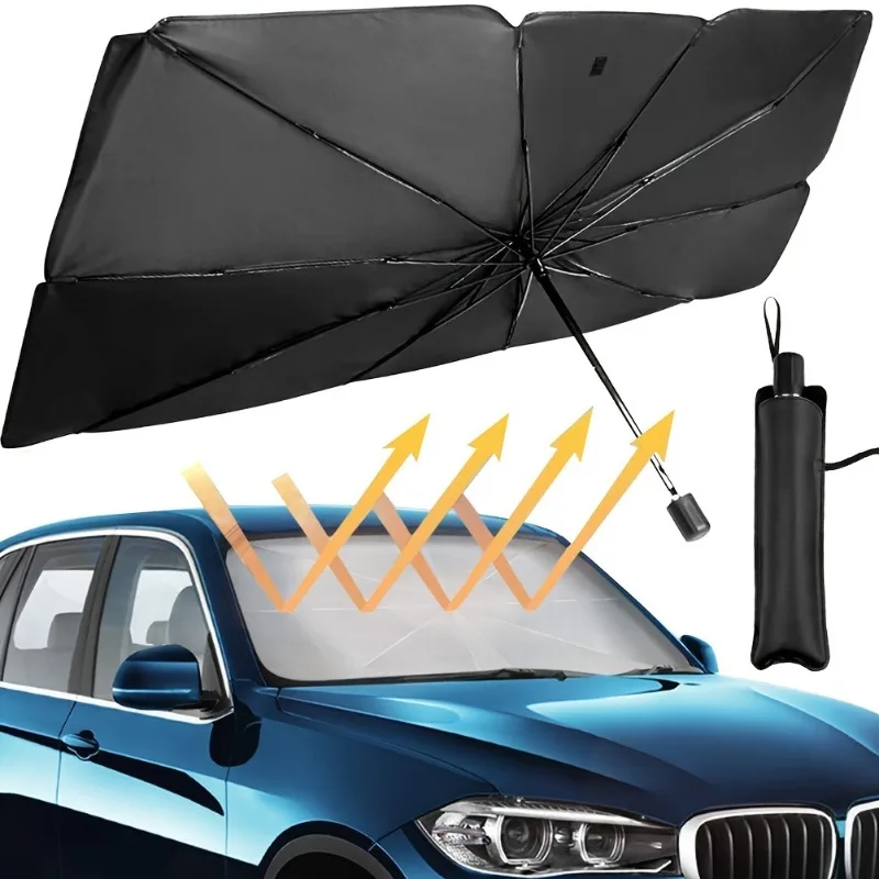 Windshield Sun Shade - Penutup Kaca Depan Mobil Berinsulasi