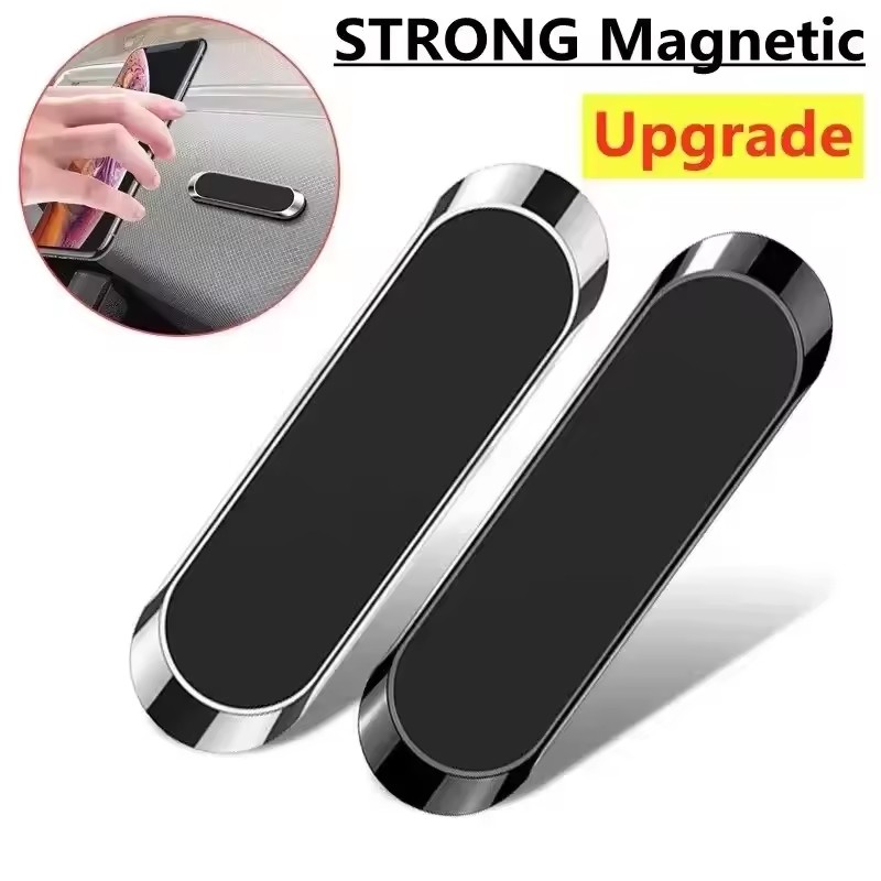 Car Phone Holder Magnetic - Penyangga Ponsel Magnetik Logam Strip, Penyangga
