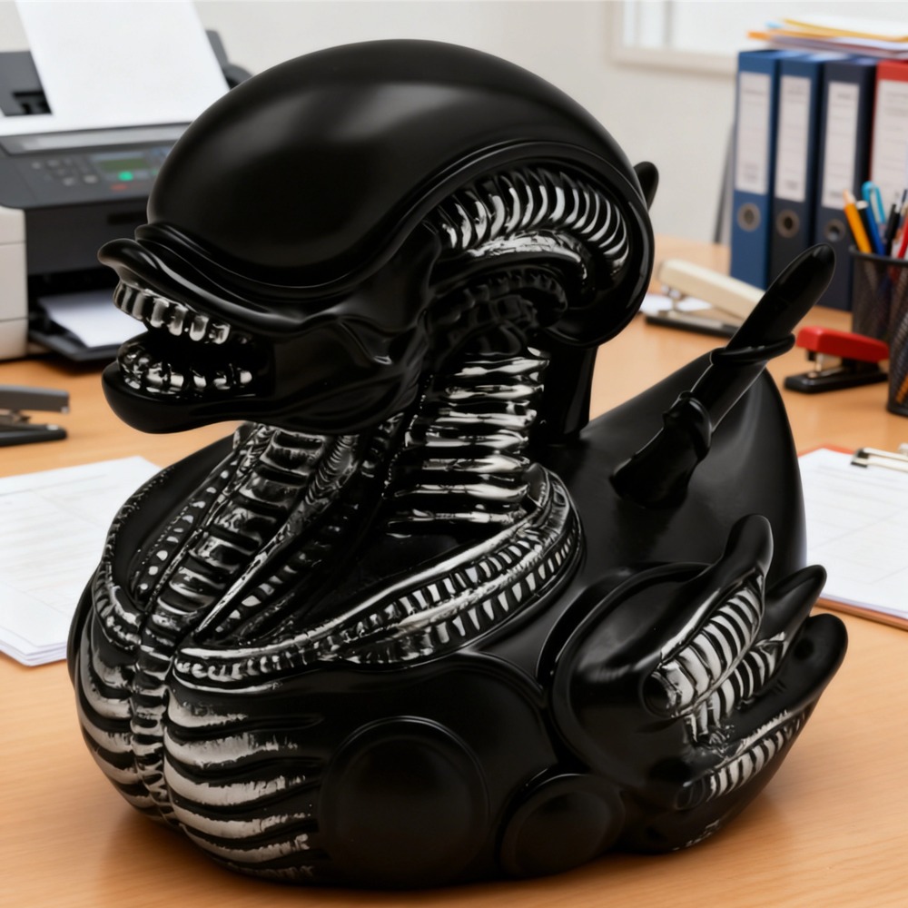 Car Accessories Walmart - Patung Resin Bebek Alien, Ornamen Bebek