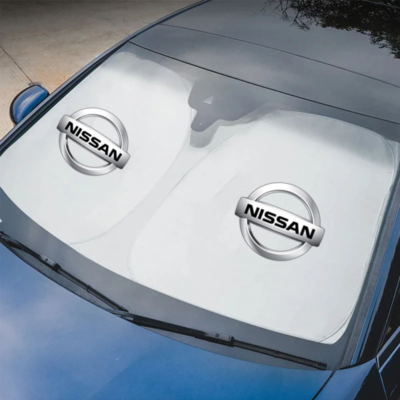 Car Accessories Xcent - Aksesori Pelindung Matahari Kaca Depan Mobil