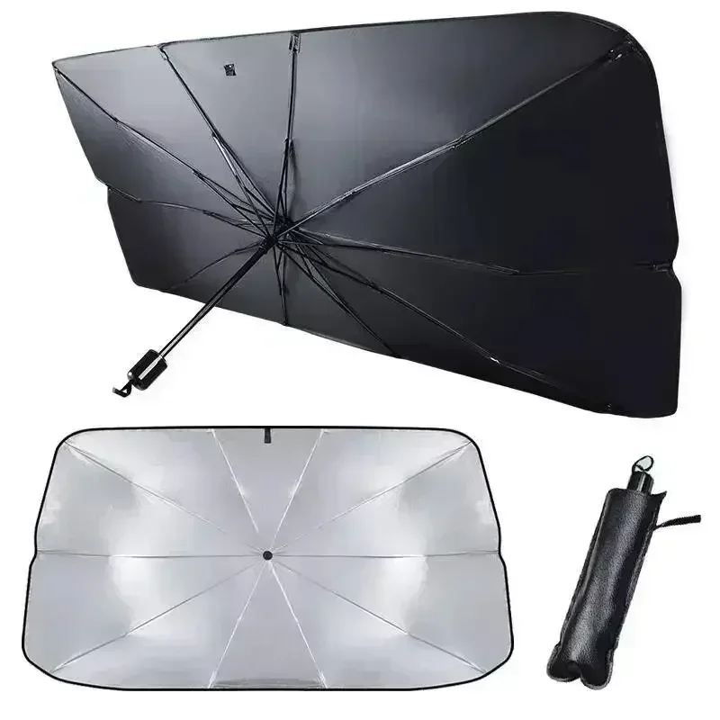Windshield Sun Shade - Penutup Kaca Depan Mobil Payung Lipat