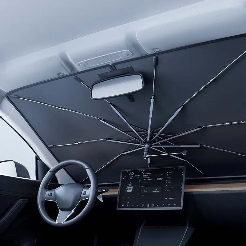 Windshield Sun Shade - Payung Mobil Penutup Kaca Depan Lipat