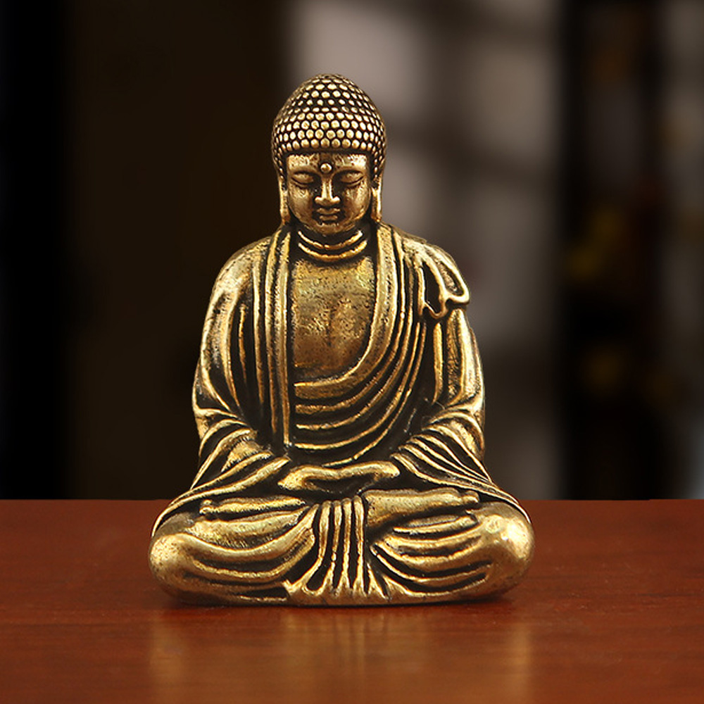 Car Accessories Walmart - Patung Mini Buddha Tathagata dari Kuningan,