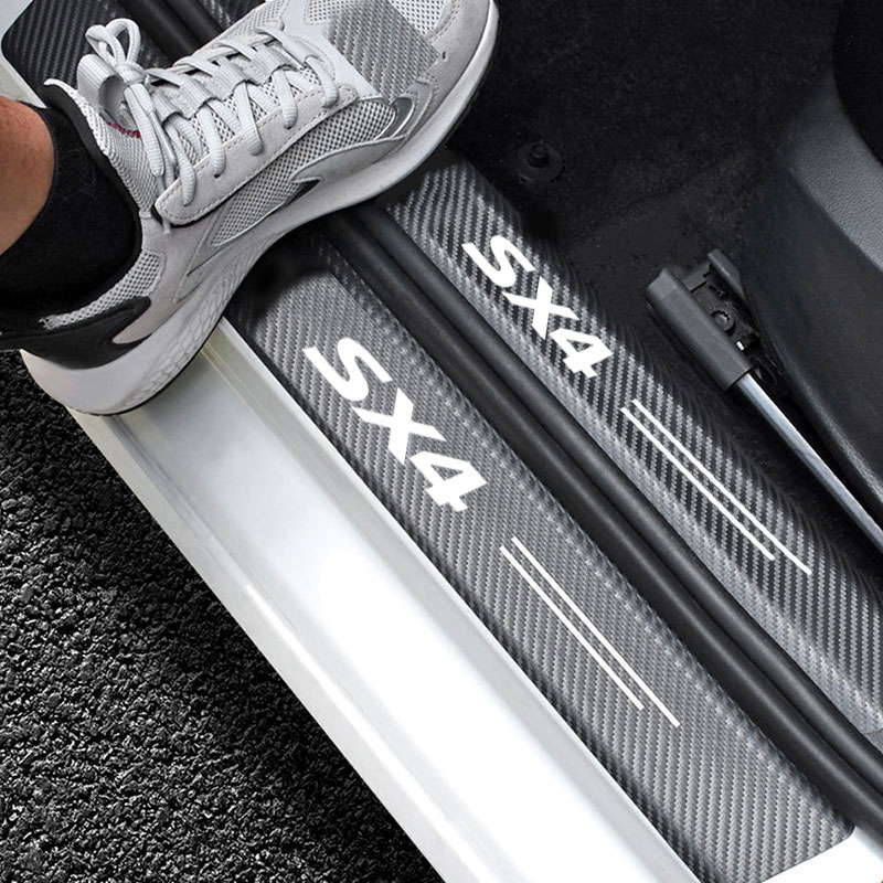 Bumper Guard Protector - Stiker dekorasi pelindung Sill mobil mode