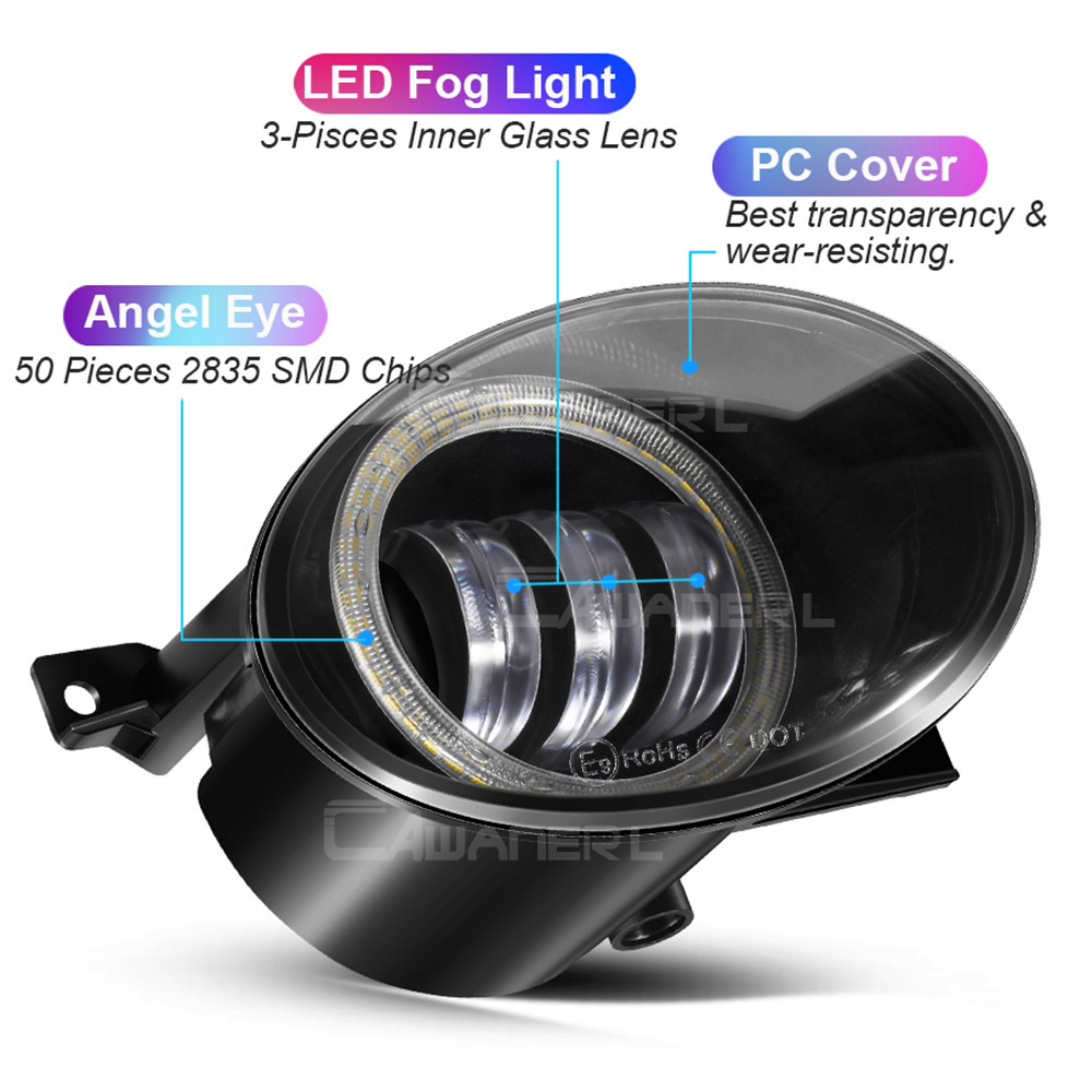 Lampu kabut LED Canbus 2X9006  - Car Accessories Xcent ulasan dan harga