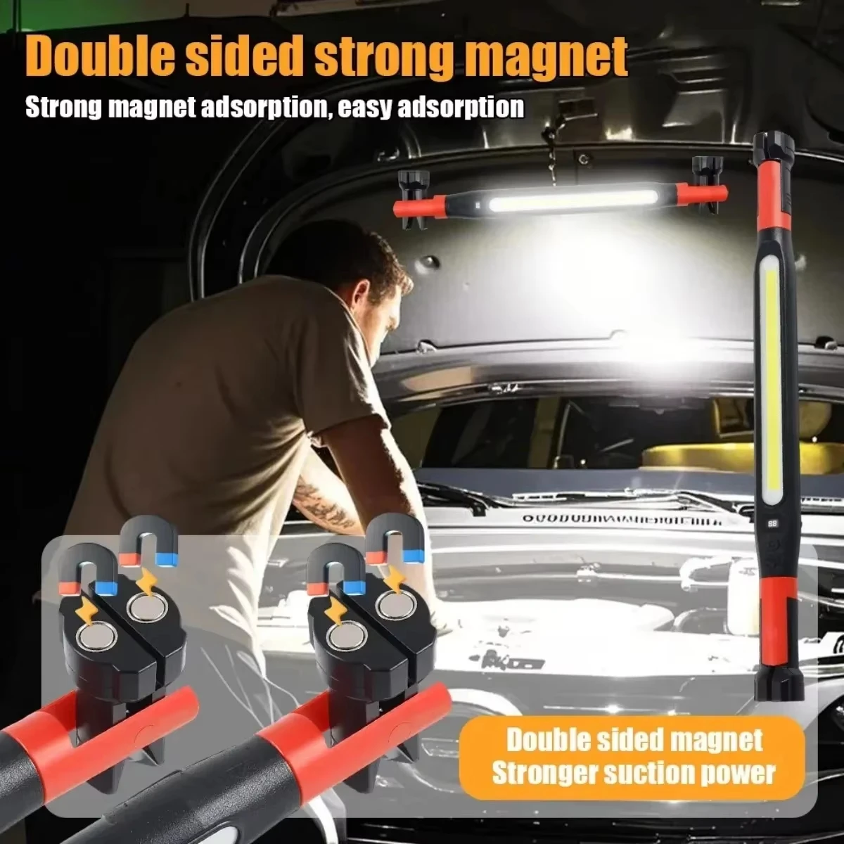 Lampu Kerja LED Isi Ulang Lume - Car Accessories Hanging ulasan dan harga