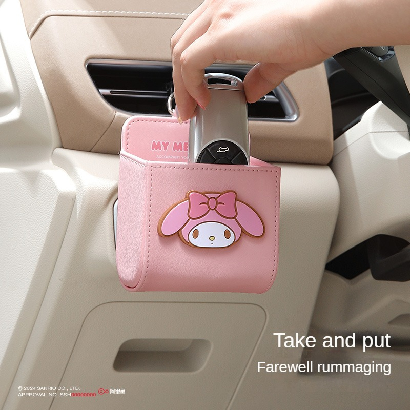 Sanrio Kuromi Hello Kitty Kota - Car Accessories Hanging ulasan dan harga