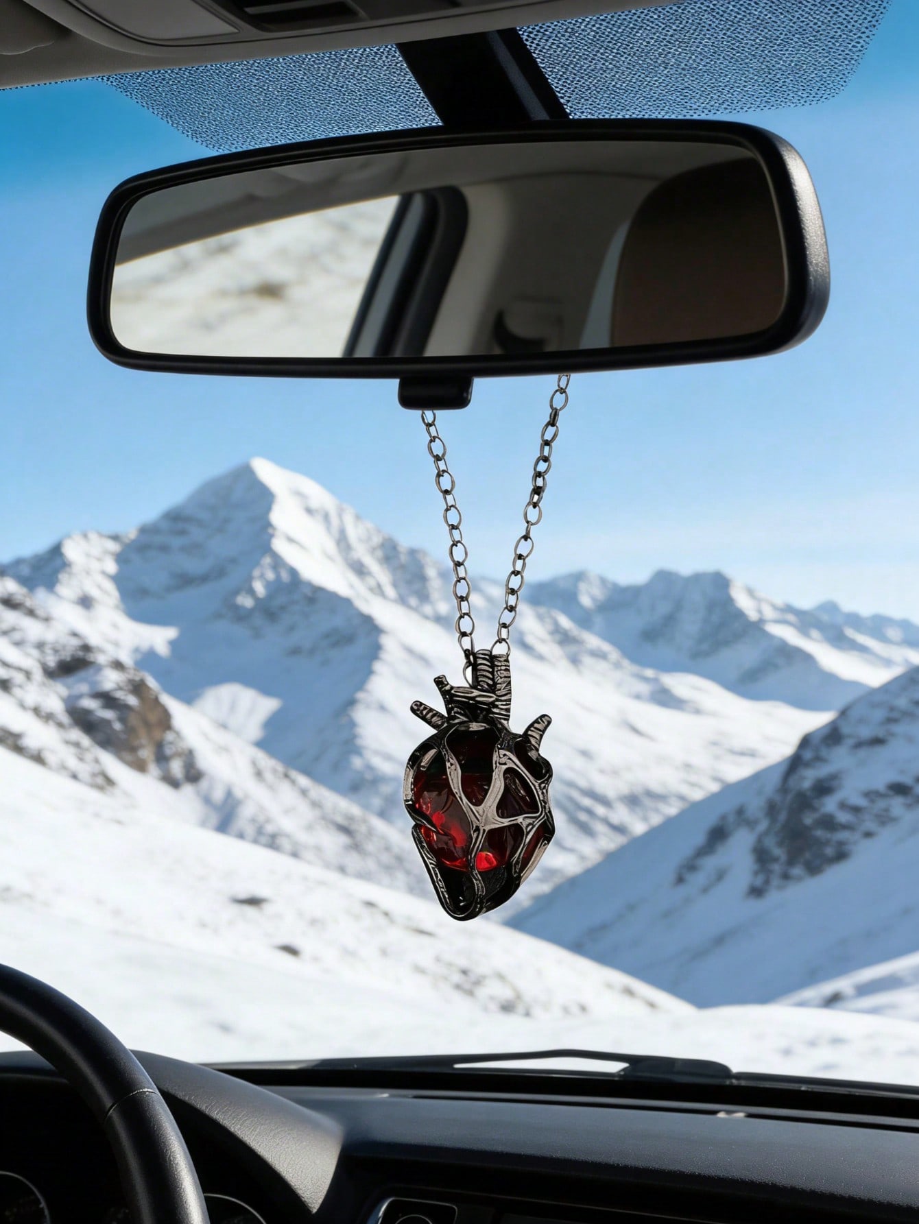 Liontin Mobil Bentuk Hati Anat - Car Accessories Evil Eye ulasan dan harga