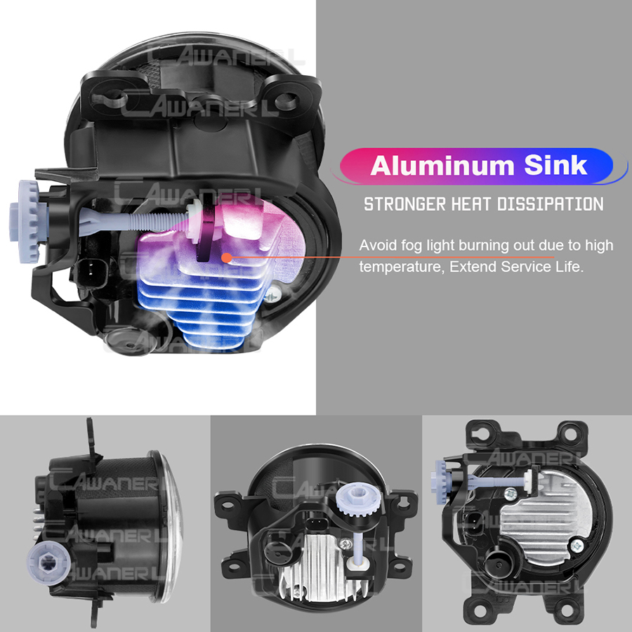 Lampu kabut LED mobil, 2 X dap - Car Accessories Xcent ulasan dan harga