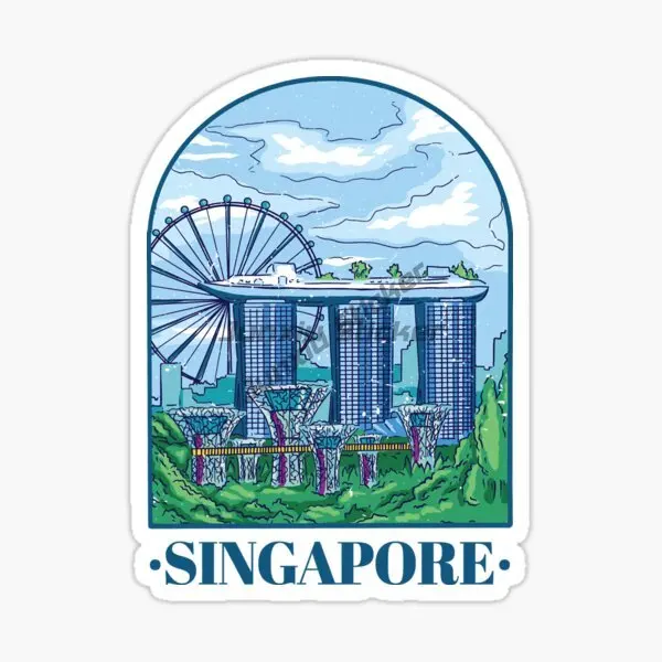 Stiker Kreatif Pemandangan Mer - Car Accessories Singapore ulasan dan harga