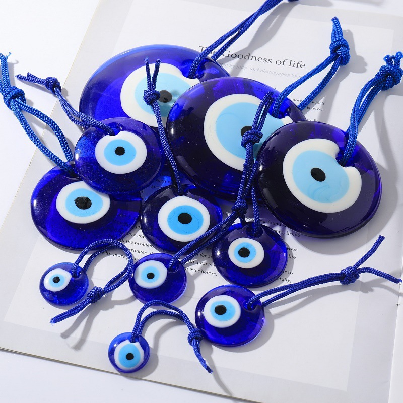 1 buah Liontin Mata Nazar Biru - Car Accessories Evil Eye ulasan dan harga
