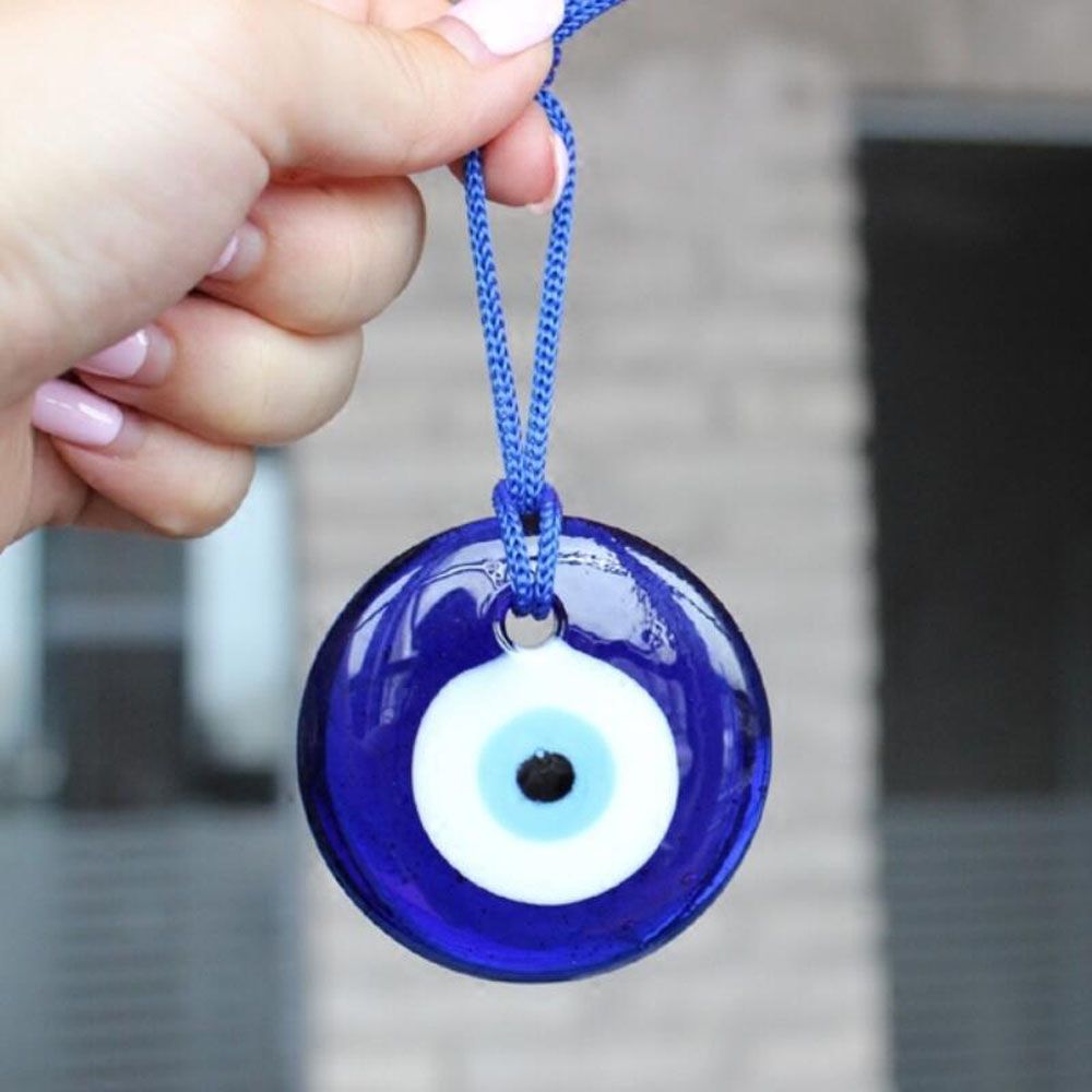Jimat mata jahat biru, liontin - Car Accessories Evil Eye ulasan dan harga
