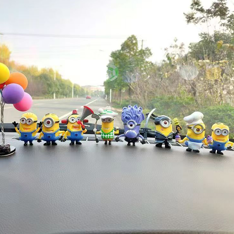 8 Buah/1Set 52TOYS Minion Kart - Car Accessories Walmart ulasan dan harga