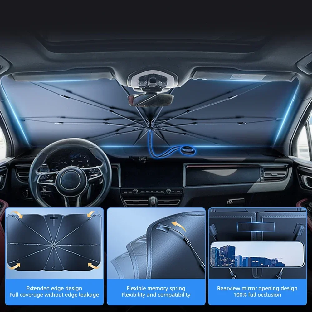 Penutup Kaca Depan Mobil Payun - Windshield Sun Shade ulasan dan harga