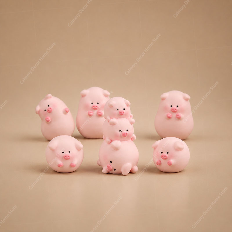 1 Buah Ornamen Babi Mini Lucu  - Car Accessories Walmart ulasan dan harga