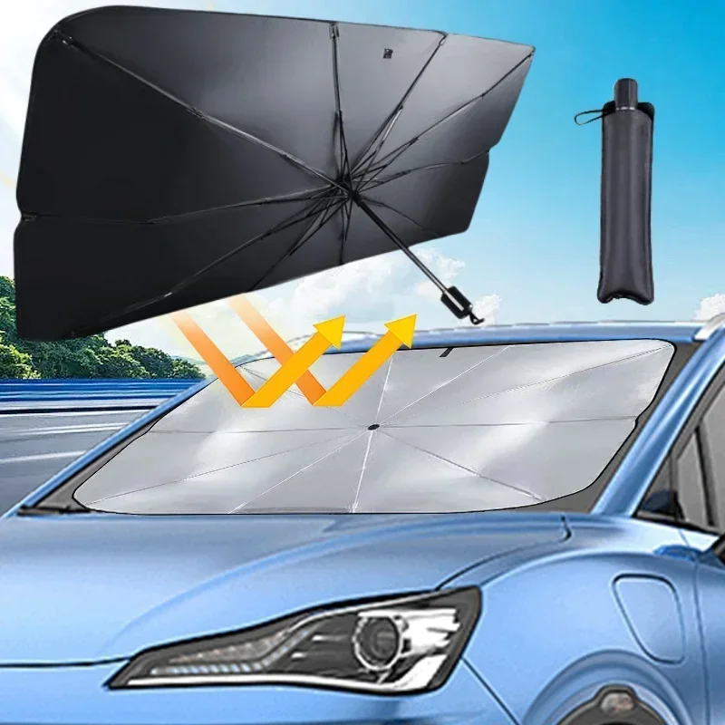 Penutup Kaca Depan Mobil, Payu - Windshield Sun Shade ulasan dan harga