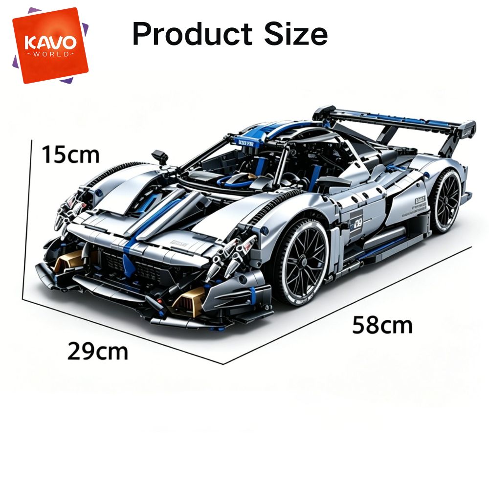KAVOWORLD 3526pcs Set Blok Ban - Car Accessories Walmart ulasan dan harga