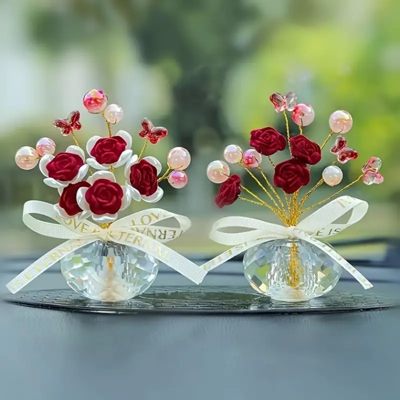 1 buah ornamen dasbor mawar ka - Car Accessories Walmart ulasan dan harga
