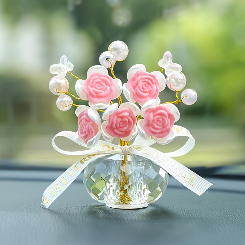 1 buah ornamen dasbor mawar ka - Car Accessories Walmart ulasan dan harga