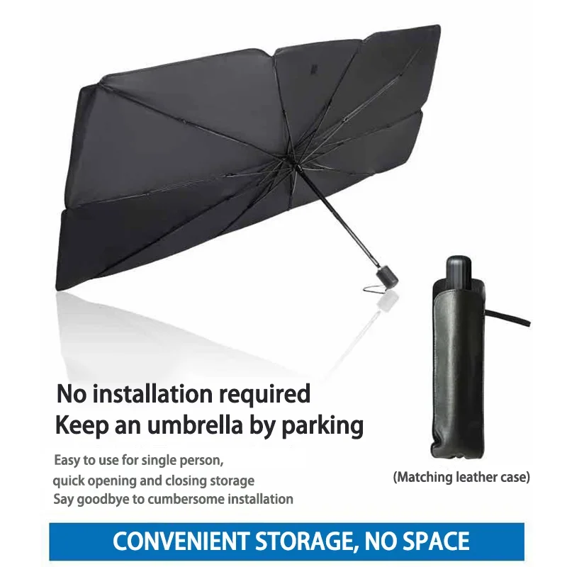 Penutup Kaca Depan Mobil Lipat - Windshield Sun Shade ulasan dan harga