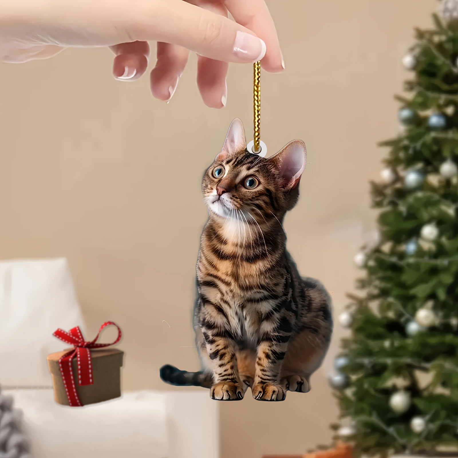 3 Buah Liontin Akrilik Kucing  - Car Accessories Walmart ulasan dan harga