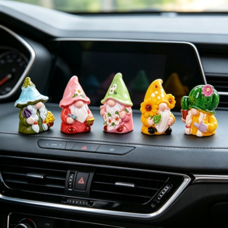 Mini 6 Buah Patung Gnome Keraj - Car Accessories Walmart ulasan dan harga