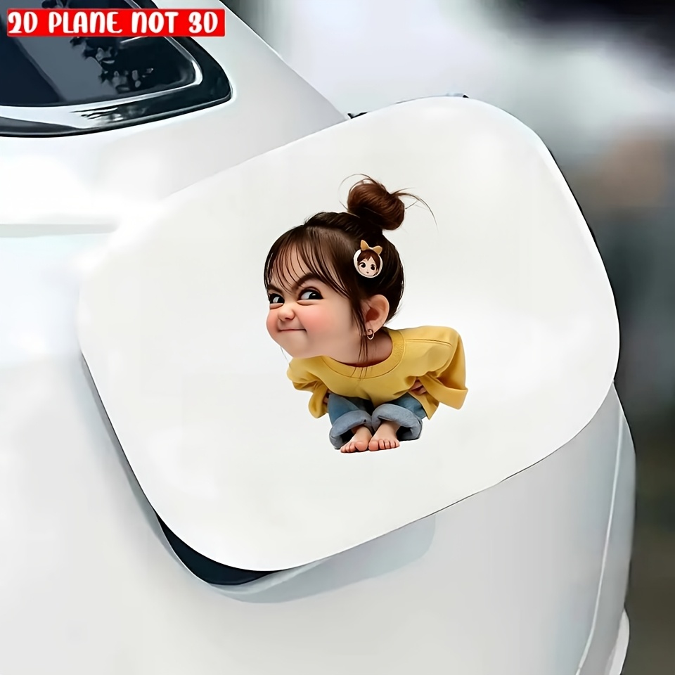 Stiker Gadis Lucu dengan Rambu - Car Accessories Bunnings ulasan dan harga
