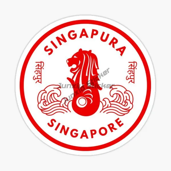 Stiker PVC Kreatif Lambang Mer - Car Accessories Singapore ulasan dan harga