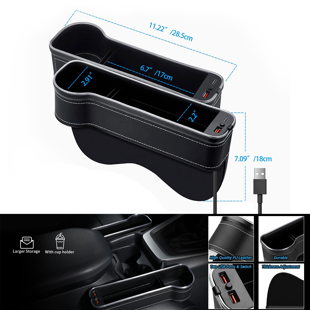 Organizer Celah Kursi Mobil de - Car Accessories Hanging ulasan dan harga
