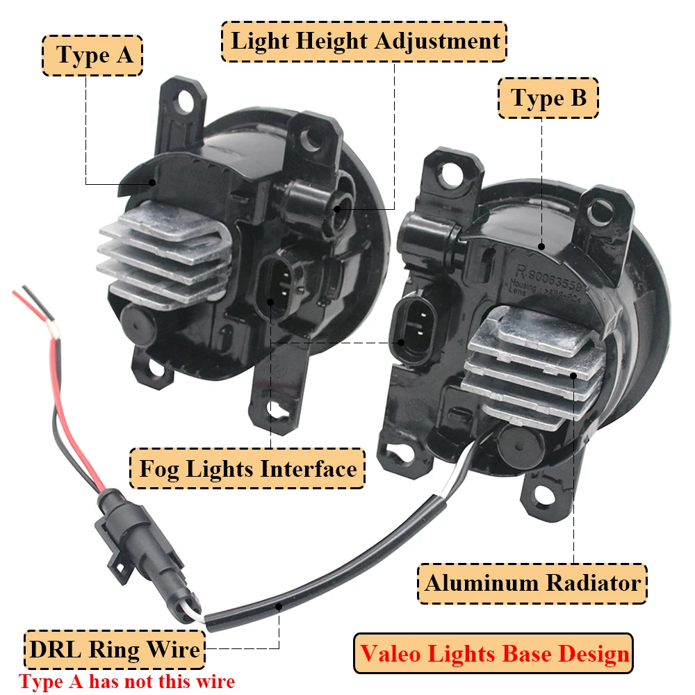 Lampu Kabut LED Angel Eye DRL  - Car Accessories Xcent ulasan dan harga
