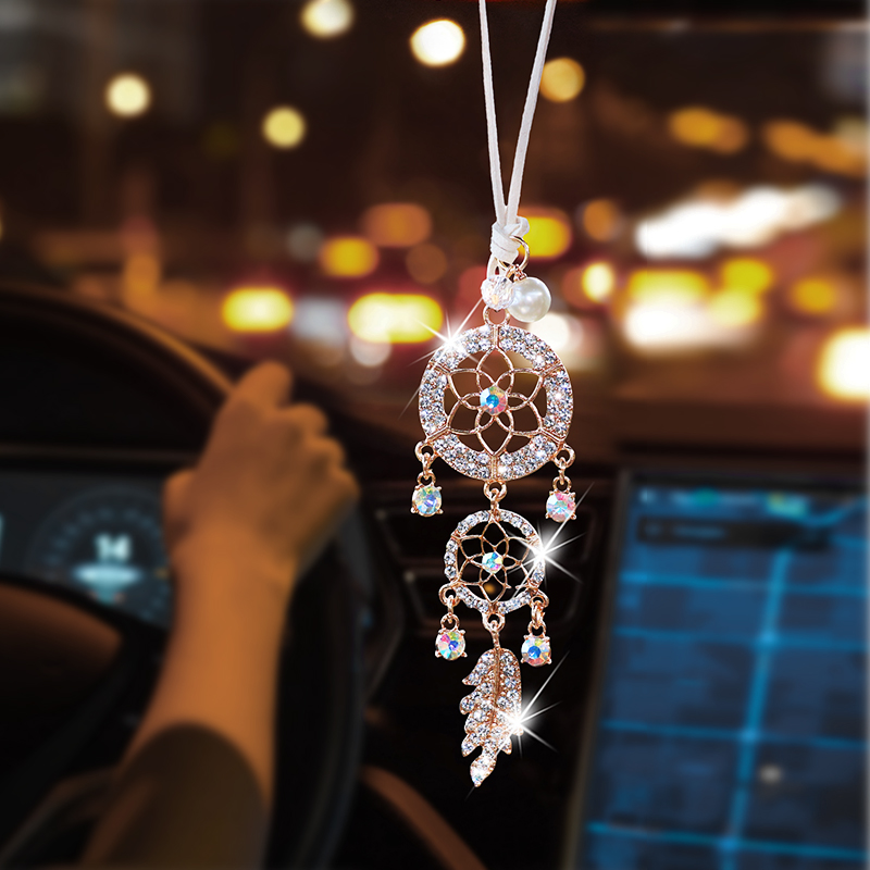 Liontin Mobil Bentuk Bunga Ber - Car Accessories Evil Eye ulasan dan harga
