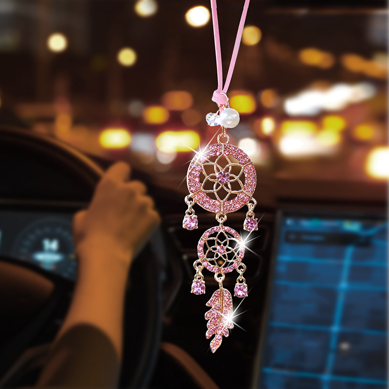Liontin Mobil Bentuk Bunga Ber - Car Accessories Evil Eye ulasan dan harga