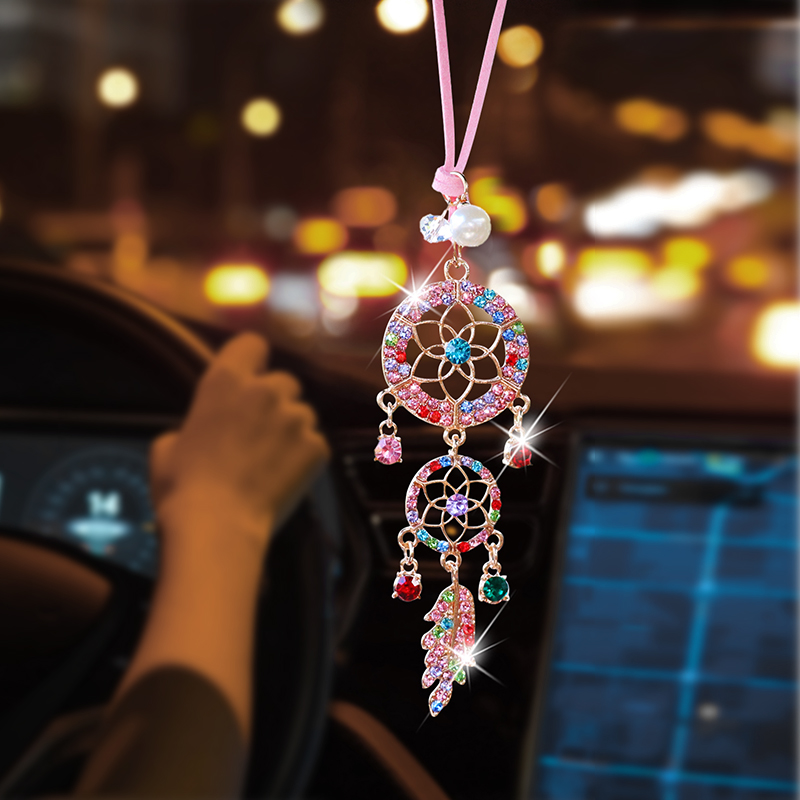 Liontin Mobil Bentuk Bunga Ber - Car Accessories Evil Eye ulasan dan harga