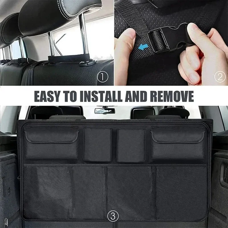 Tas Penyimpanan Rak Belakang M - Car Accessories Hanging ulasan dan harga