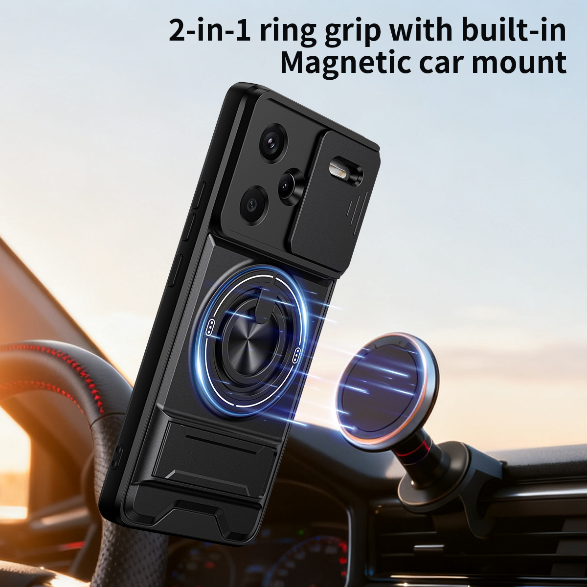 Casing Ponsel Lensa Geser untu - Car Phone Holder Magnetic ulasan dan harga