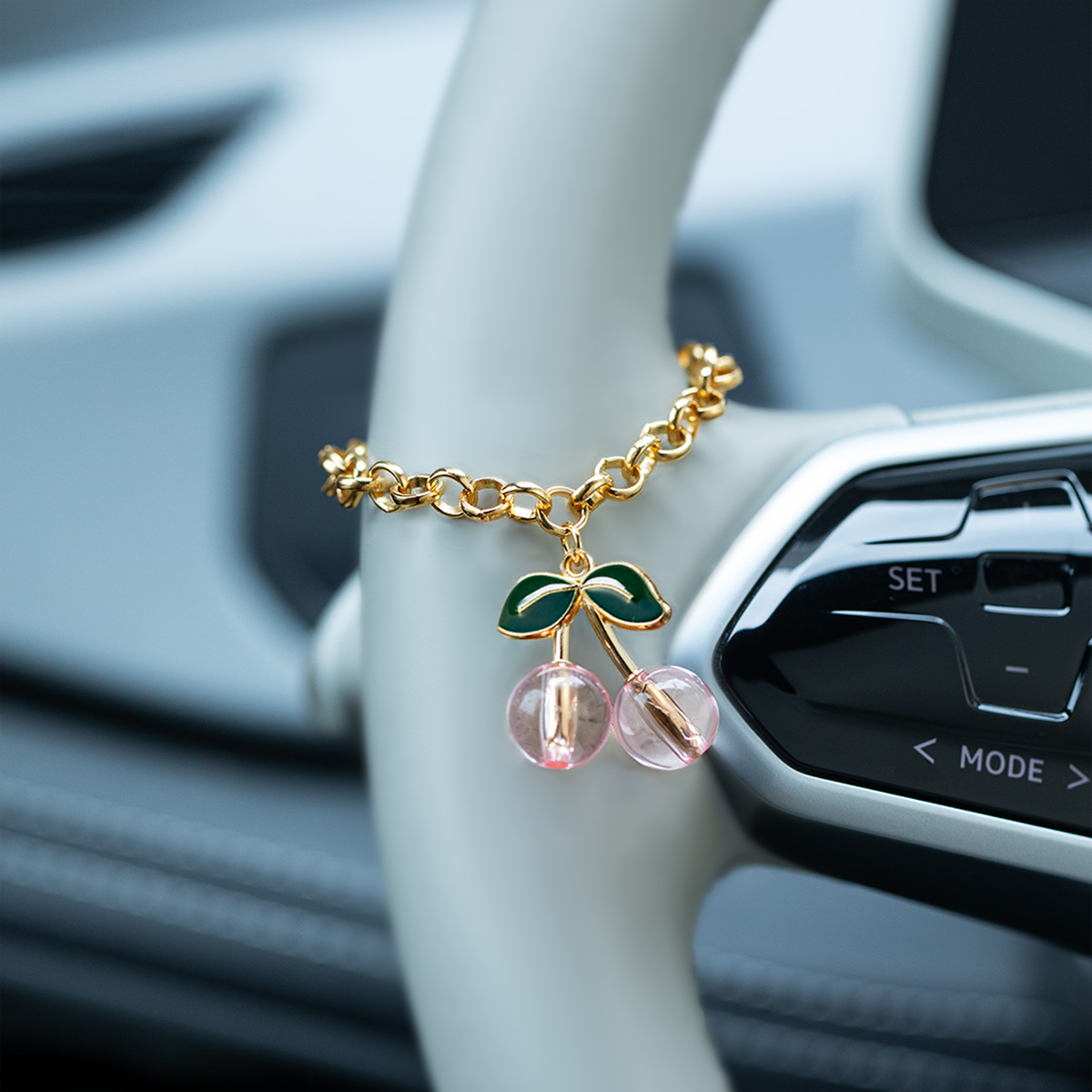 Rantai Dekoratif Setir Mobil T - Car Accessories Evil Eye ulasan dan harga