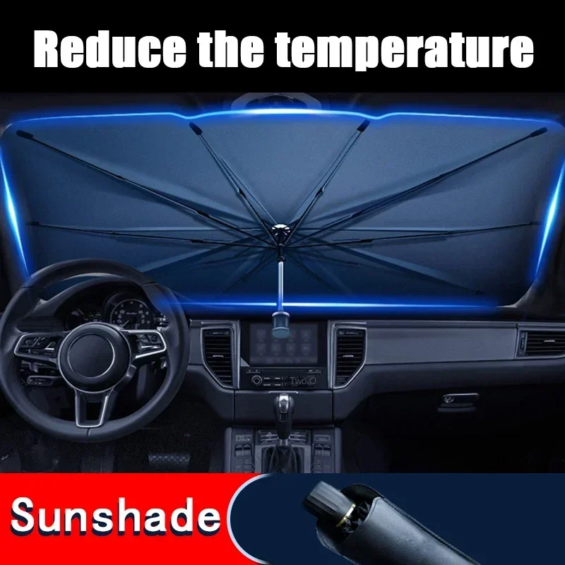 Payung Mobil Penutup Kaca Depa - Windshield Sun Shade ulasan dan harga