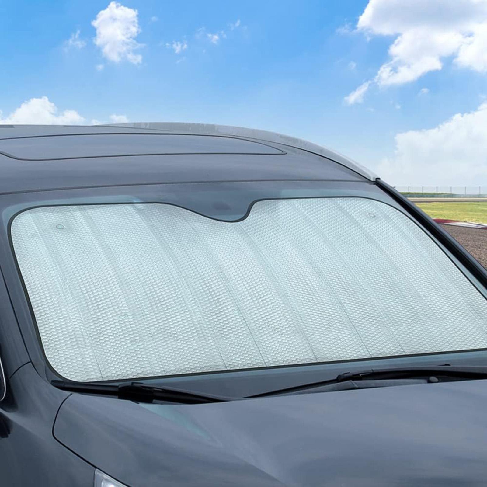 Penutup Kaca Depan Mobil Unive - Windshield Sun Shade ulasan dan harga
