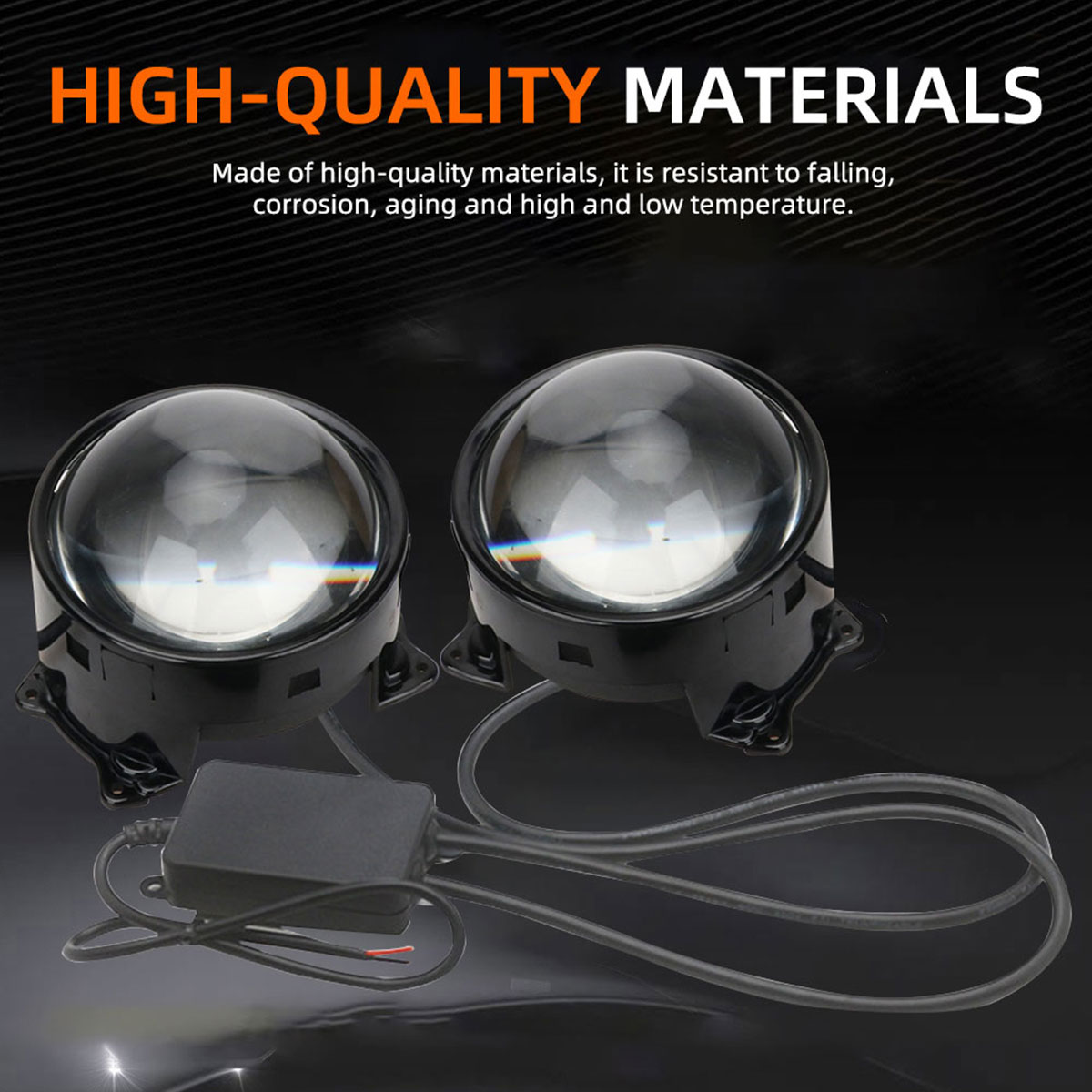 Lensa mata setan LED mobil 3 i - Car Accessories Evil Eye ulasan dan harga